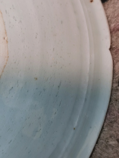古玩陶瓷青白釉出筋花口碗拍賣，當前價格3000元