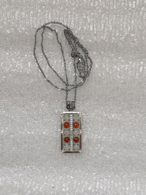 古玩玉器翡翠鑲嵌件拍賣，當前價格220元