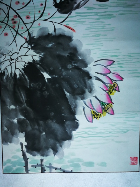 古玩字畫(huà)中美協(xié)畫(huà)家張白雪和和美美拍賣(mài),當(dāng)前價(jià)格699元