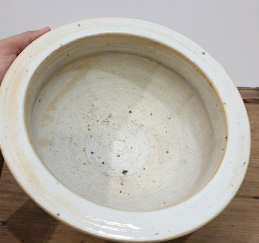 古玩陶瓷清中期,超大號青花夔龍紋香爐。拍賣,當前價格3398元