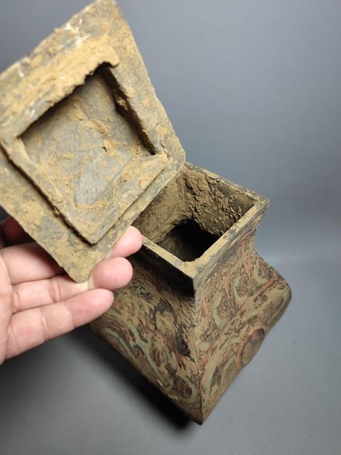 古玩陶瓷漢代彩繪陶坊（館藏級別）拍賣，當前價格9999元