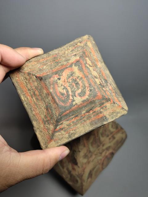 古玩陶瓷漢代彩繪陶坊（館藏級別）拍賣，當前價格9999元