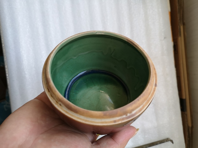 古玩陶瓷醬釉蓋缸拍賣,當(dāng)前價格298元
