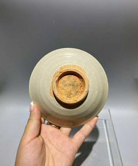 古玩陶瓷景德鎮窯系青白釉盤拍賣,當前價格999元