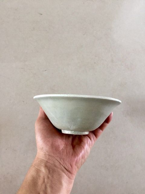 古玩陶瓷景德鎮(zhèn)窯系靑白釉印花雙魚碗拍賣，當(dāng)前價格2999元