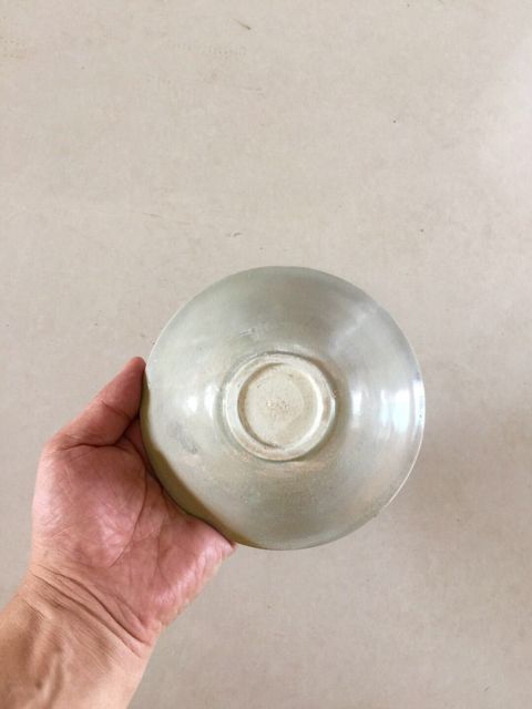 古玩陶瓷景德鎮(zhèn)窯系靑白釉印花雙魚碗拍賣，當(dāng)前價格2999元