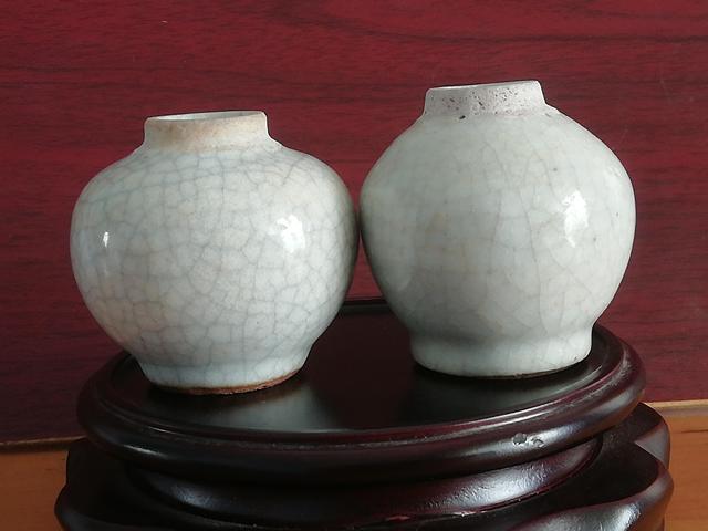 古玩陶瓷哥釉罐拍賣，當前價格1999元