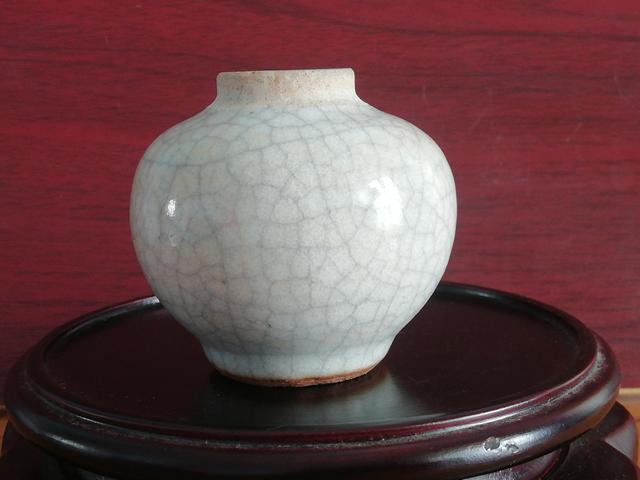 古玩陶瓷哥釉罐拍賣，當前價格1999元
