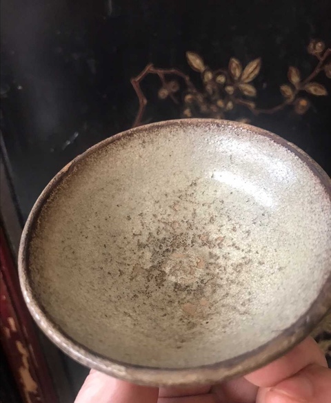 古玩陶瓷白釉茶盞拍賣，當(dāng)前價(jià)格600元