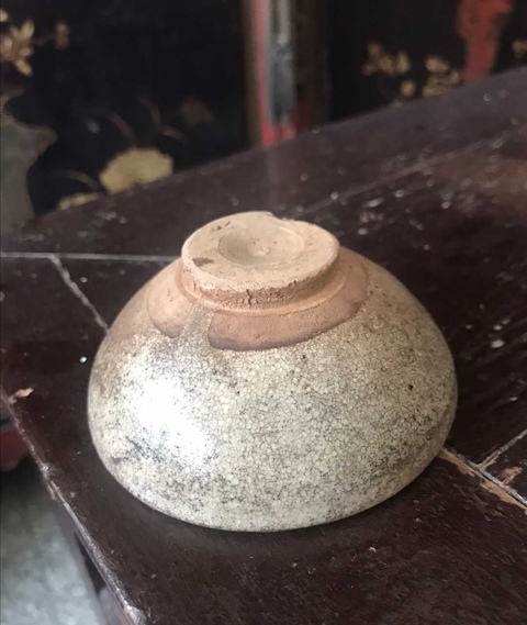 古玩陶瓷白釉茶盞拍賣，當(dāng)前價(jià)格600元