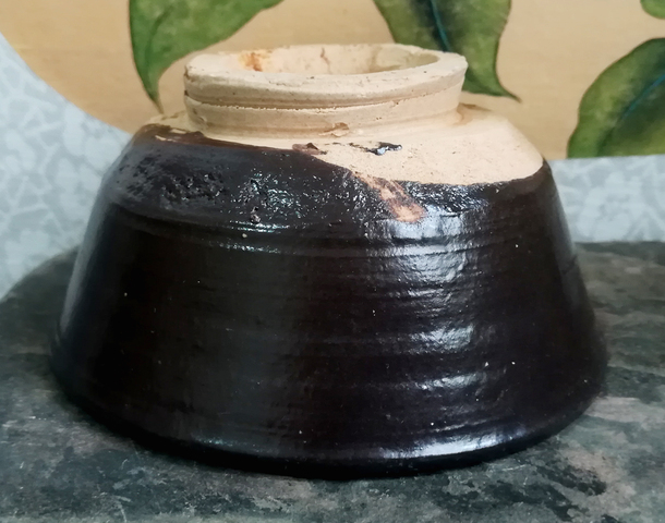 古玩陶瓷明末清初醬釉盞拍賣，當前價格999元