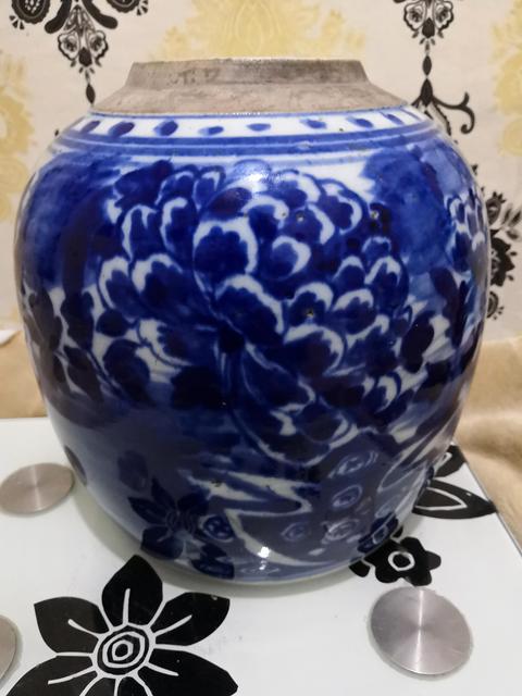 古玩陶瓷青花牡丹花卉紋罐拍賣,當(dāng)前價(jià)格1666元