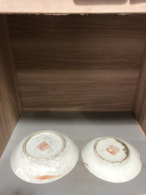 古玩陶瓷民國粉彩盤拍賣，當前價格999元