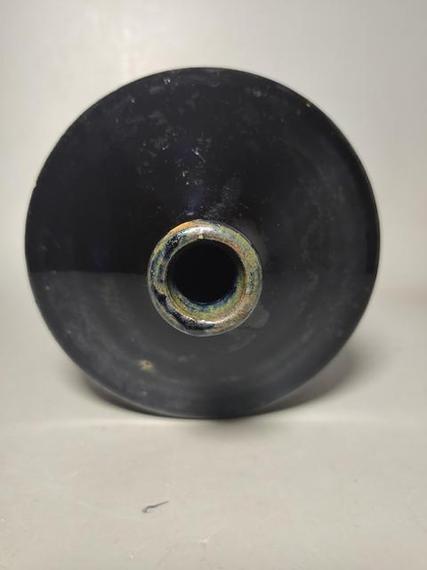 古玩陶瓷明代磁州窯兔毫梅瓶(兔豪)拍賣,當(dāng)前價格1800元