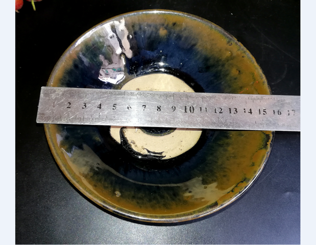 古玩陶瓷窯變釉 黑釉盞拍賣，當(dāng)前價(jià)格999元