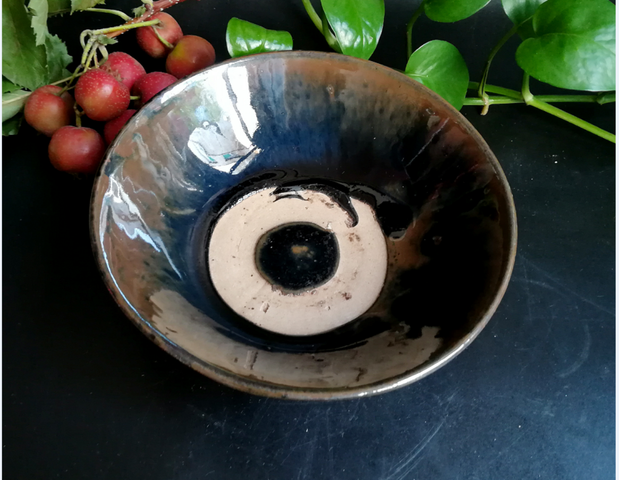 古玩陶瓷窯變釉 黑釉盞拍賣，當(dāng)前價(jià)格999元