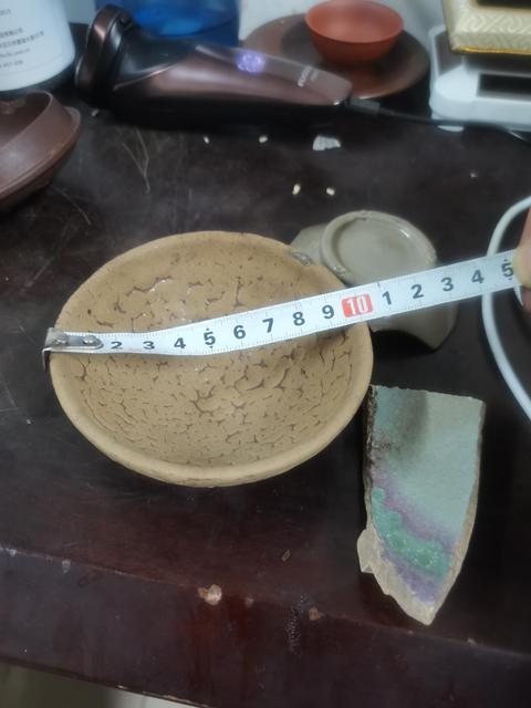 古玩陶瓷宋?建窯龜背盞（大窯口）拍賣，當前價格1800元