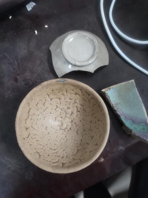 古玩陶瓷宋?建窯龜背盞（大窯口）拍賣，當前價格1800元