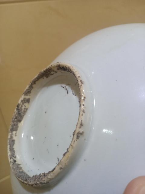 古玩陶瓷清早期順治甜白釉盤拍賣，當前價格3800元