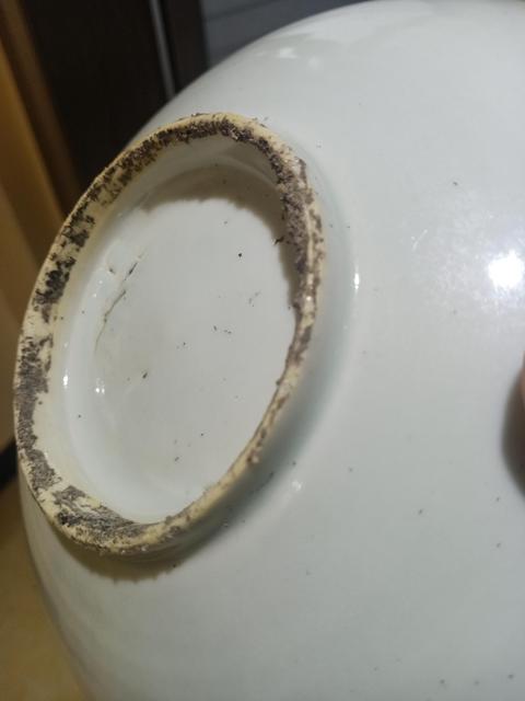 古玩陶瓷清早期順治甜白釉盤拍賣，當前價格3800元