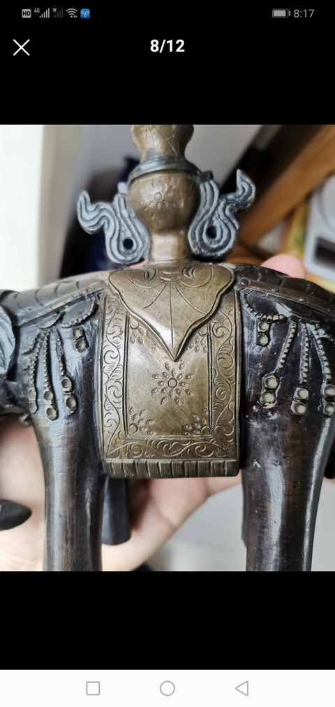 古玩銅器銅象拍賣，當前價格16800元