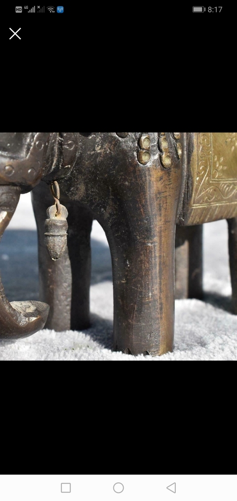 古玩銅器銅象拍賣，當前價格16800元