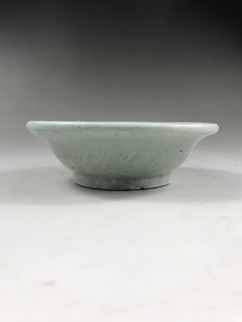 古玩陶瓷明代(己保真)龍泉粉青筆洗拍賣，當前價格3000元