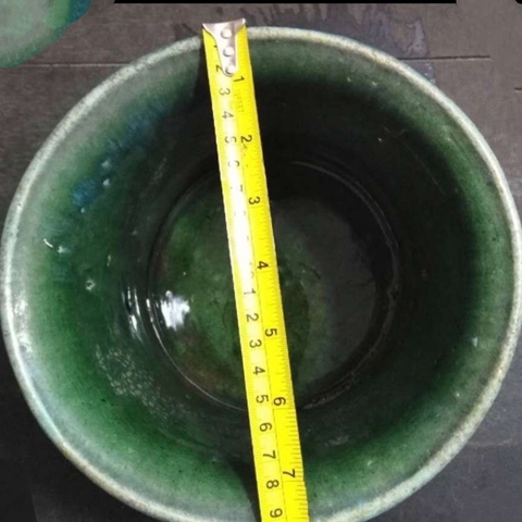 古玩陶瓷綠釉獸耳銜環尊拍賣，當前價格1666元