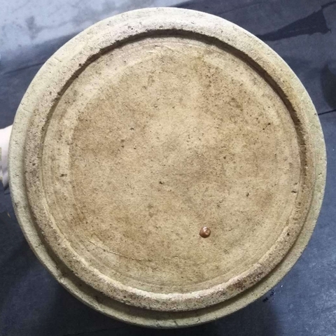 古玩陶瓷綠釉獸耳銜環尊拍賣，當前價格1666元