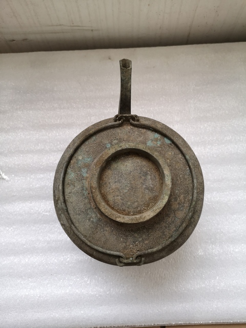 古玩銅器銅壺拍賣，當前價格580元