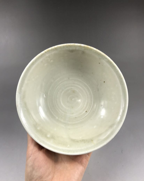 古玩陶瓷景德鎮窯系青白釉碗拍賣，當前價格1250元