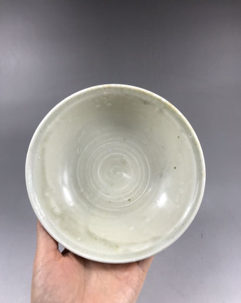 古玩陶瓷景德鎮窯系青白釉碗拍賣，當前價格1250元