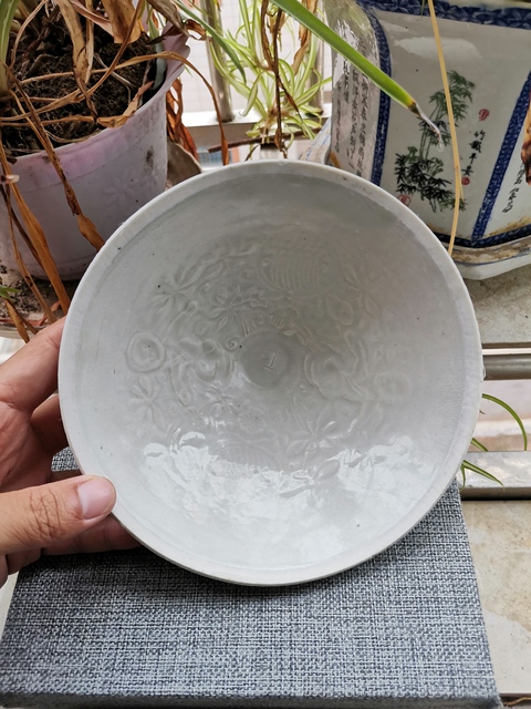 古玩陶瓷宋青白釉嬰戲碗拍賣,當前價格2999元