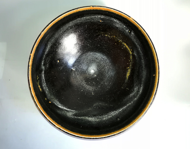 古玩陶瓷精品金元窯變黑釉盞拍賣,當(dāng)前價(jià)格1200元