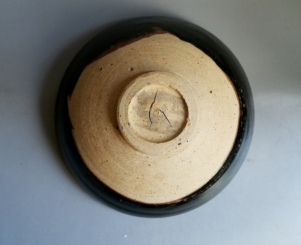 古玩陶瓷精品金元窯變黑釉盞拍賣,當(dāng)前價(jià)格1200元