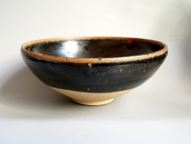 古玩陶瓷精品金元窯變黑釉盞拍賣,當(dāng)前價(jià)格1200元