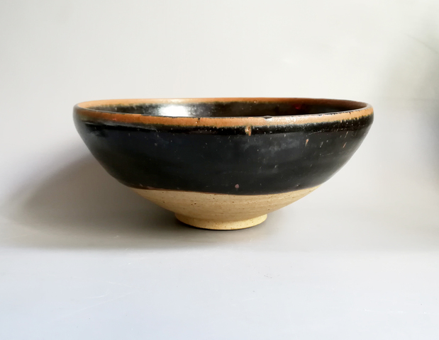 古玩陶瓷精品金元窯變黑釉盞拍賣,當(dāng)前價(jià)格1200元