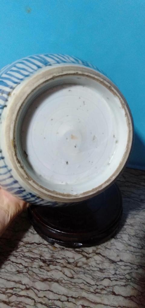 古玩陶瓷青花花卉紋蓋罐拍賣，當前價格2898元