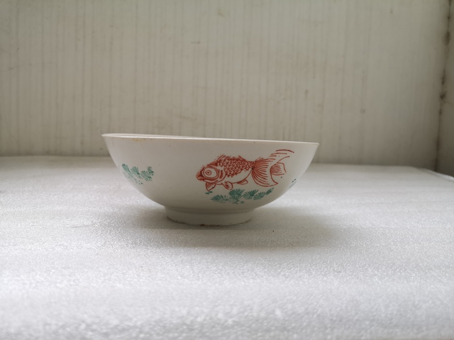 古玩陶瓷印花魚藻紋金玉滿堂碗拍賣,當(dāng)前價(jià)格228元