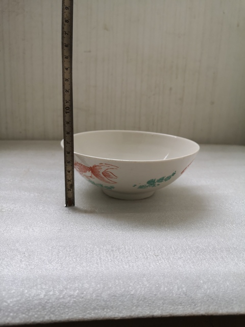 古玩陶瓷印花魚藻紋金玉滿堂碗拍賣,當(dāng)前價(jià)格228元