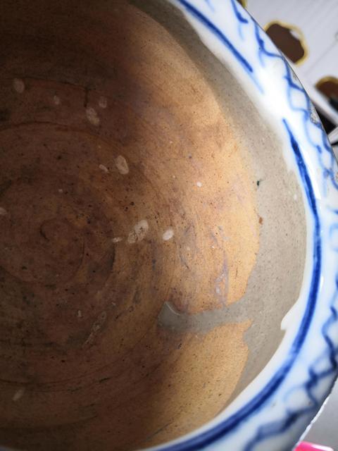 古玩陶瓷青花釉上彩花卉紋香爐拍賣，當(dāng)前價(jià)格350元