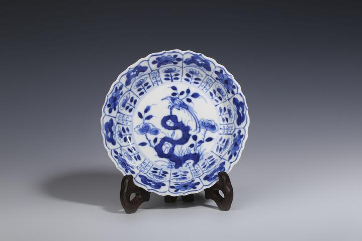 古玩陶瓷清代·青花花卉紋花口杯碟拍賣,當(dāng)前價格1999元