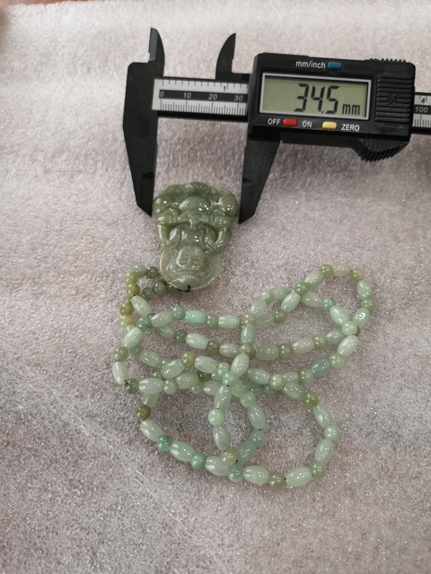古玩玉器翠佛掛件拍賣，當前價格220元