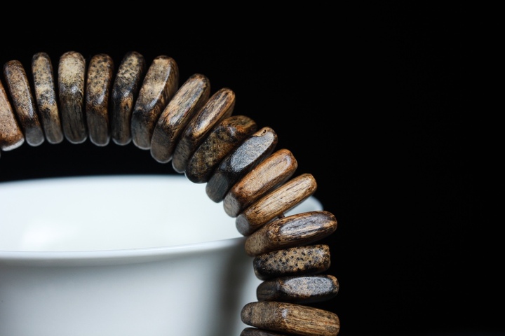 古玩雜項當代·達拉干隨型手串真品鑒賞圖