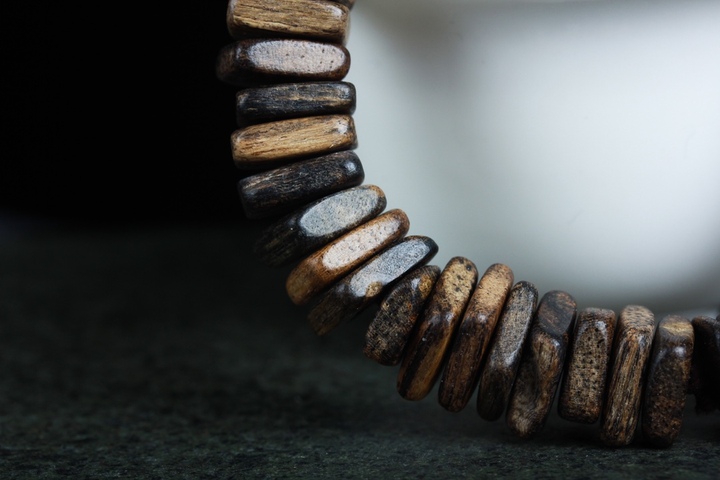 古玩雜項當代·達拉干隨型手串真品鑒賞圖