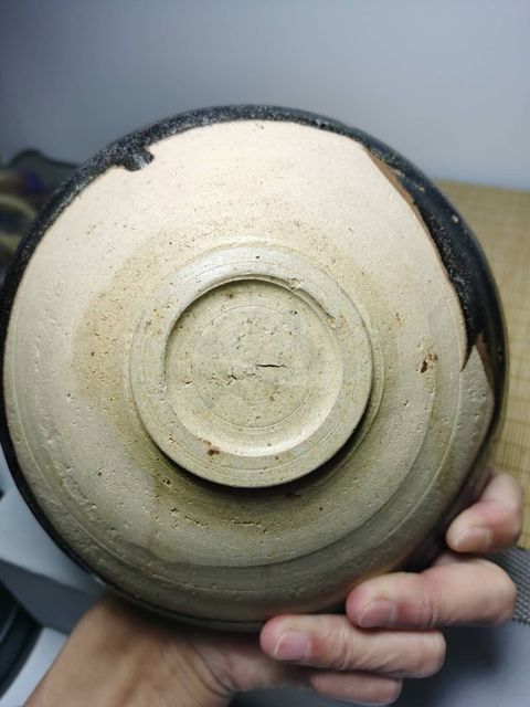 古玩陶瓷耀州窯建窯窯變兔毫釉大碗,金兔豪漂亮,帶鑒定證書拍賣,當前價格3888元