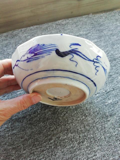 古玩陶瓷清末民初青花盤拍賣,當(dāng)前價(jià)格999元