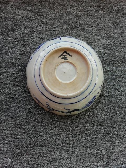 古玩陶瓷清末民初青花盤拍賣,當(dāng)前價(jià)格999元