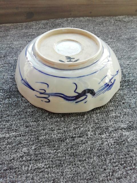 古玩陶瓷清末民初青花盤拍賣,當(dāng)前價(jià)格999元