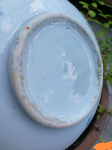 古玩陶瓷青花盤拍賣，當前價格400元